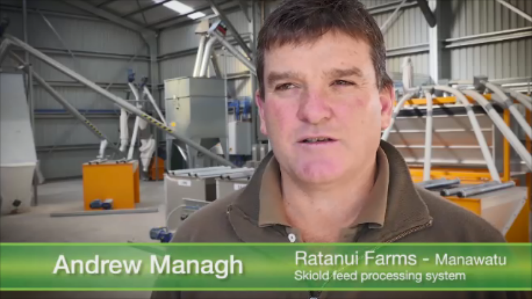 SKIOLD Video from feed mill project in New Zealand